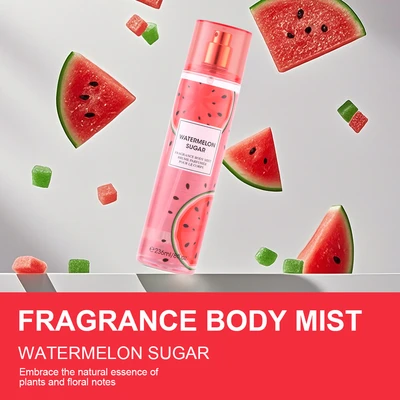 88621, Fragrance Body Mist 8 oz/236 ml Watermelon Sugar for Women - United Scents, 191554886216