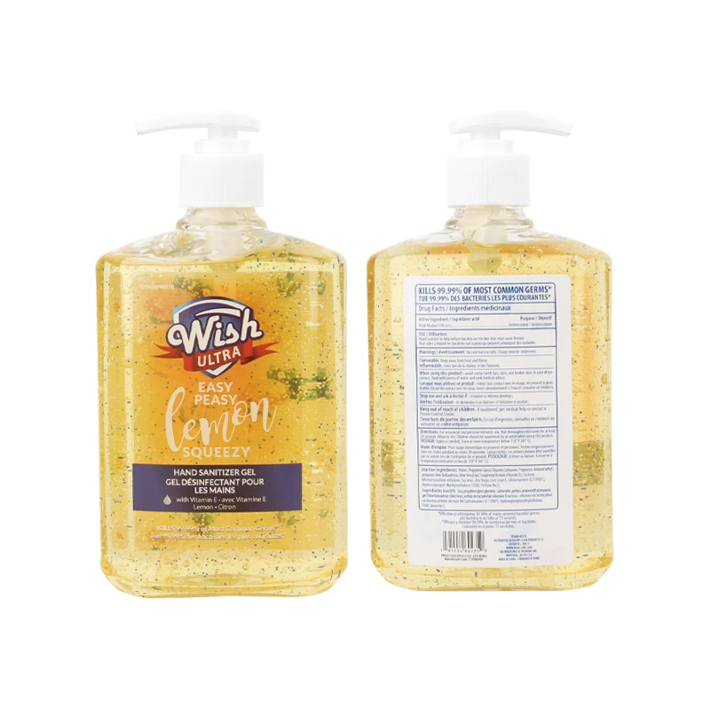 Wish Hand Sanitizer 16.9oz Advance lemons