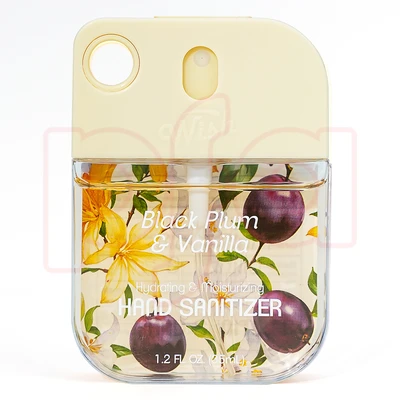 60380, Wish 1.2 oz Hand Sanitizer Spray , Sweet Guava/Black Plum/Cucumbe Melon/Violet Orchid, 191554603806