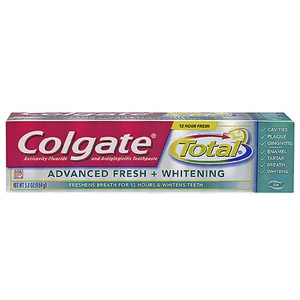 CTP58AWG, Colgate TP Total 5.8oz Advance Whitening Gel, 035000762221