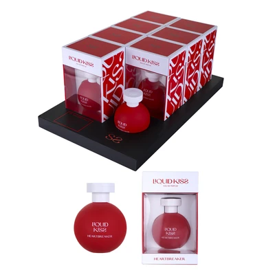 OD89139, LIQUID KISS SINGLES DISPLAY HEARTBREAK  WITH TESTER, 191554891395