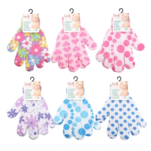 73201, Ideal Bath Luxury Scrub Glove Printed, 191554732018