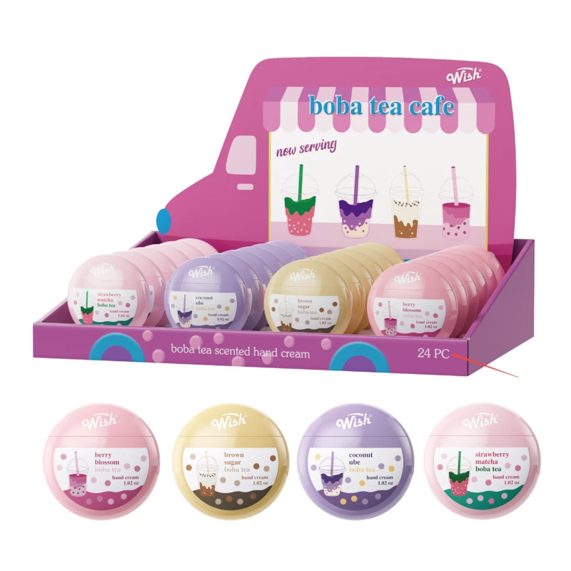 Wish Boba Tea Cafe Hand Creams in PDQ