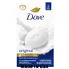 DS6-W, Dove Soap USA 3.75oz 6-Pack White #61011, 011111610118