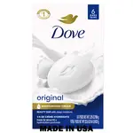 DS6-W, Dove Soap USA 3.75oz 6-Pack White #61011, 011111610118