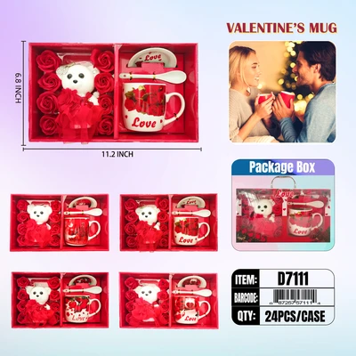 D7111, VALENTINE MUG SET, 887257571114