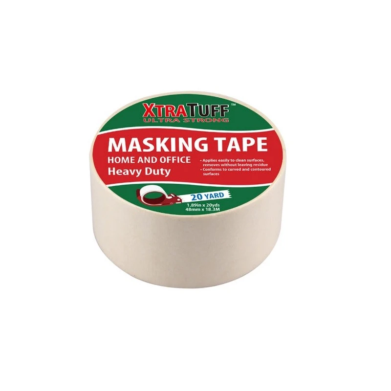 XtraTuff Masking Tape 1.89in by 20yd