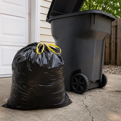 30151, XtraTuff Extra Strong Large Drawstring Trash Bags 30Gal 32CT, 191554301511
