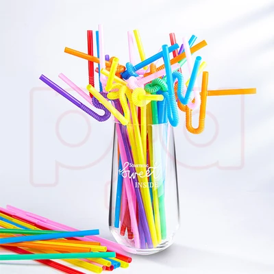 39101, Party Central Drinking Straw 200PK, 191554391017