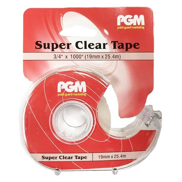 34302, Super Clear Tape 3/4x1000in 1PK Made In Taiwan, 602323343026