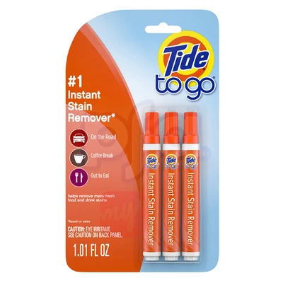TDP10-3CT, Tide To Go Instant Stain Remover 3ct, 814521012042