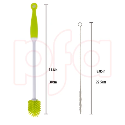 70027, Ideal Kitchen Bottle Brush + Straw Brush 2PK, 191554700277