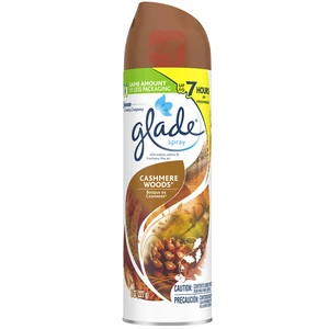 GA8CWS-6, Glade 8oz Aerosol Cashmere Woods 6/CS, 046500737961