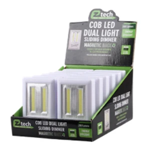 48016, EZ Tech COB LED Dual Light Adjustable w/ Battery, 191554480162