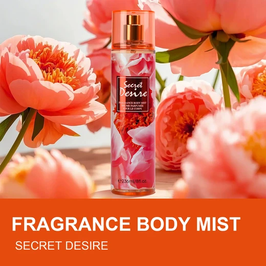 88843, Women's Body Mist Display 8 oz/ 236 ml Love Of Magic, 6 Scents Love Seduce/Magic Spell/Oriental Cherry Blossom/Secret Desire/Sweet Pea/Warm Vanilla - United Scents, 191554886087