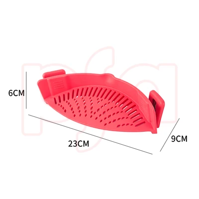 38132, Ideal Kitchen Silicone Clip & Strainer, 191554381322