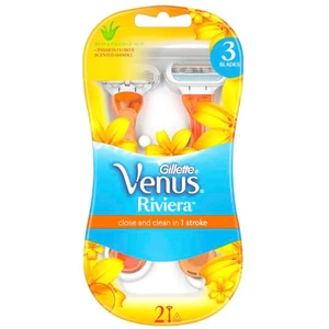 GVR3-2PK, Gillette Venus Riviera 2PK Razor, 7702018529865