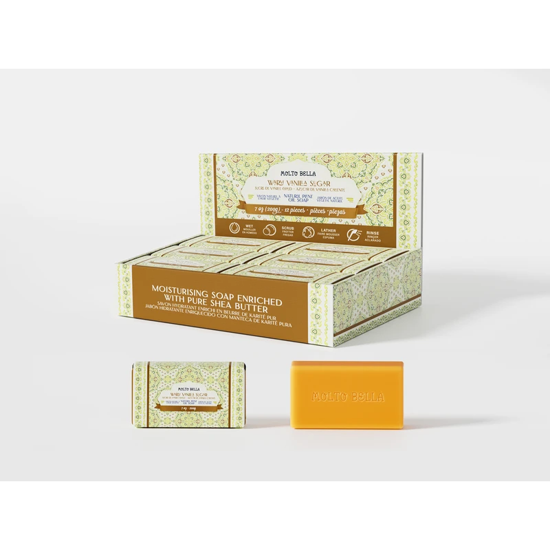Molto Bella Soap Bar 7oz/200g Vanilla Sugar