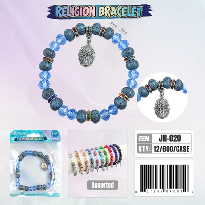 JR-020, Crystal Religion Bracelet, 887257840012