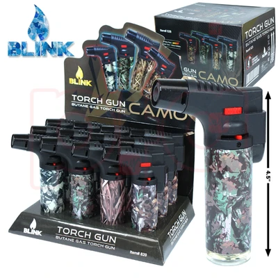 BT820, Blink 4.5" Torch Lighter Theme Camo, 018505144204