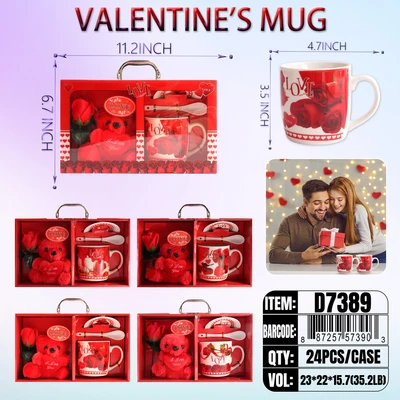 D7389, Valentine Mug Set, 887257573897