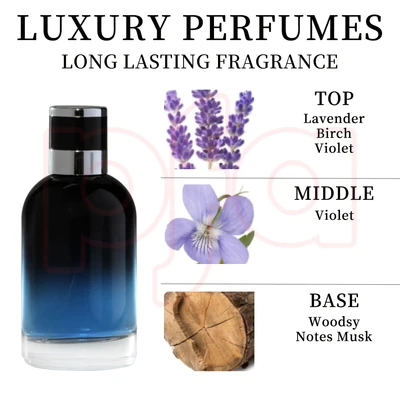 88211, Eau de Parfum 3.4 oz/100 ml Bross for Men - United Scents, 191554882119