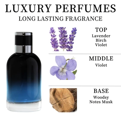 88211, Eau de Parfum 3.4 oz/100 ml Bross for Men - United Scents, 191554882119