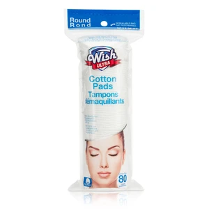 24013, Wish Cotton Pad Round 80CT, 191554240131