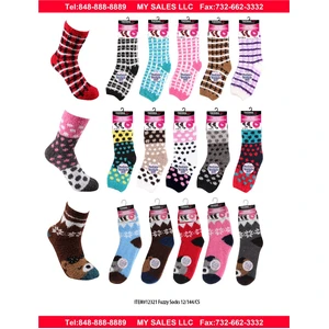 12321, Thermaxxx Fuzzy Socks HD 3 Assortment, 191554123212