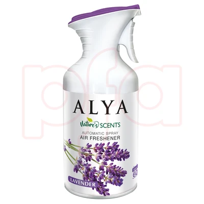 99120, ALYA Nature Scents Aerosol 5.5oz w/Trigger Lavender, 8696601064323