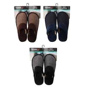 16013, Thermaxxx Mens Slipper Fur Cuff, 191554160132