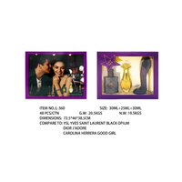 YSL,Dior, Carolina Perfume set 3 pcs