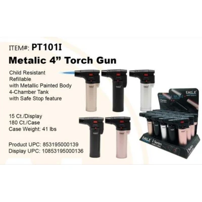 PT101I, EAGLE TORCH 4" METALIC SIDE-TORCH, 15/180 41lb, 853195000139