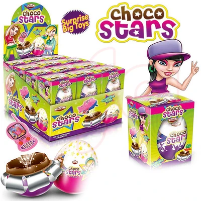 SE-CS, Surprise Egg 2.46oz Choco Stars, 8699462607371