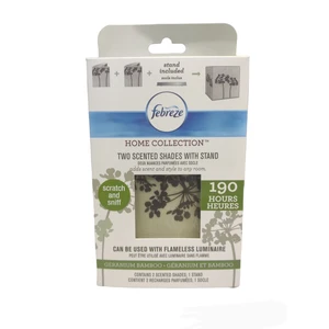 FHC66532, Febreze Air Fresh Shade Refill Box Geranium Bamb, 665098665328