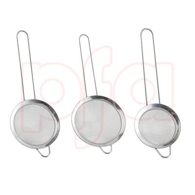 33300, Ideal Kitchen Stainless Steel Strainer 3PK, 191554333000