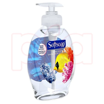 SS75-AQ, Softsoap 221ml (7.5oz) PUMP Hand Soap Aquarium, 74182268008
