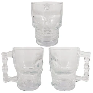 33165, Splash Skull Mug 17.6oz 1pk, 191554331655