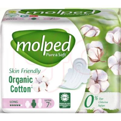 HYG-SP7L, Molped Sanitary Pad 7 Count Long 50005181, 8690536842216