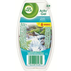 AW4FW, Air Wick 4oz Active Gel Fresh Waters, 062338952819