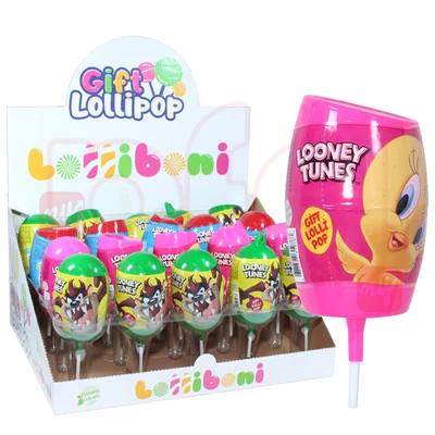 SE-LLT-LM, Surprise Egg Lolliboni 16g Looney Tunes Lollipop Medium, 687398319763