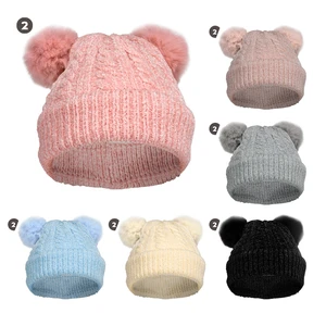10306, MORGAN & MONROE Kids Chelline Pom Hat w/Fur Lining, 191554103061