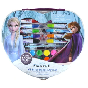TCD-70493, Frozen II 65 Piece Deluxe Art Set, 192040392624