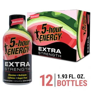 5HRE-ES12-WM, 5-Hour Energy Extra Strength 12's Watermelon