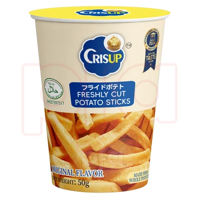 HG-PS50R, Happy Global Crisup Freshly Cut Potato Sticks Orignal Flvor, 6937439920392