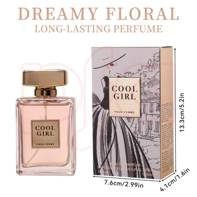 88336, Eau de Parfum 3.4 oz/100 ml Cool Girl for Women - United Scents, 191554883369