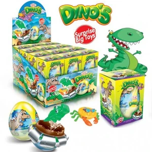 SE-CD, Surprise Egg 2.46oz Chocolate Dino's, 8699462607418