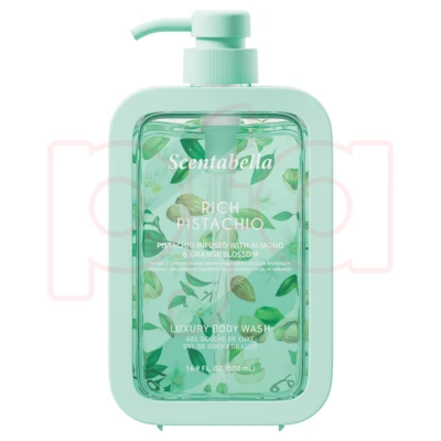 60659, Scentabella Body Wash 15ozRich Pistachio, 191554606593