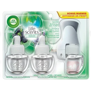 AWO3-1FW, Air Wick Oil Plug in Set 3 Oil +1 Plug Forest Waters, 062338956138
