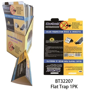 BT32207, Blue-Touch Flat Glue Trap 1PK, 6931492322070